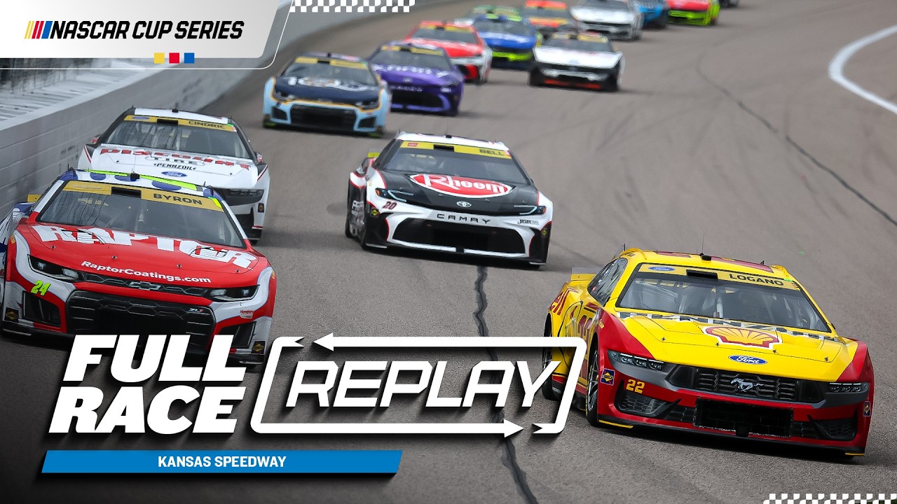 Larson Wins Hollywood Casino 400 at Kansas Speedway
