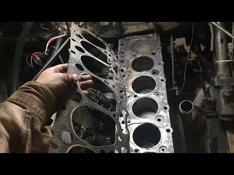Headgasket, Pushrod Cover, And Valve Cover Replacement (Pulling the head on a '49 Chevy 3100)