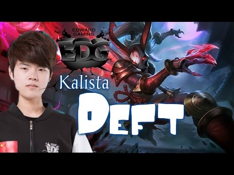EDG Deft KALISTA ADC vs Jinx Patch 5.18 | League of Legends