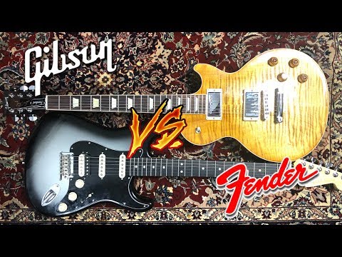2018 GIBSON LES PAUL VS. 2017 FENDER STRATOCASTER - METAL SHOOTOUT