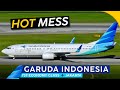 GARUDA INDONESIA 737 Economy Class 🇮🇩【Trip Report: Bali to Jakarta】Hot, Hot, HOT 🔥