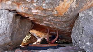 Video thumbnail of Fragile Steps, 8b. Rocklands