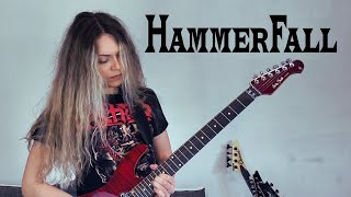 HammerFall - Any Means Necessary | Guitar Cover by Alexandra Lioness