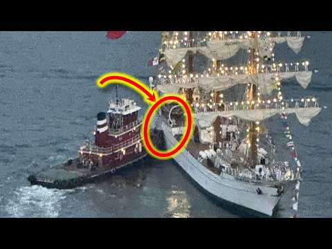 "How Did This Ship Crash Into Brooklyn Bridge?" Cuauhtémoc’