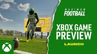 Maximum Football - Game Preview Launch Trailer Trailer