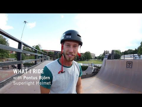What I Ride: Pontus Bjoern - TSG Superlight Helmet