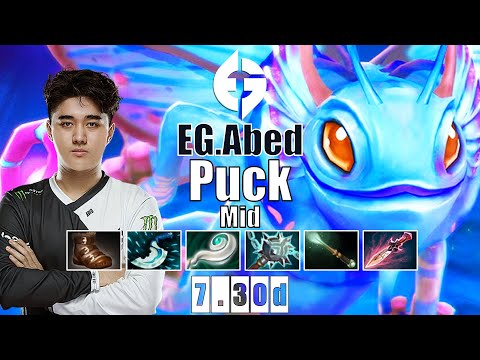 Puck Mid | EG.Abed | WHY PROS SCARED OF ABED PUCK IN TI 10 | 7.30d Gameplay Highlights