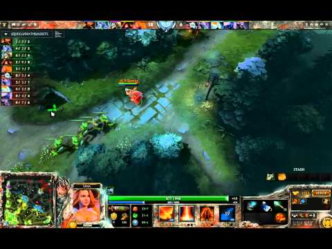 Dota 2 - Lina - Hard Support CK Lane