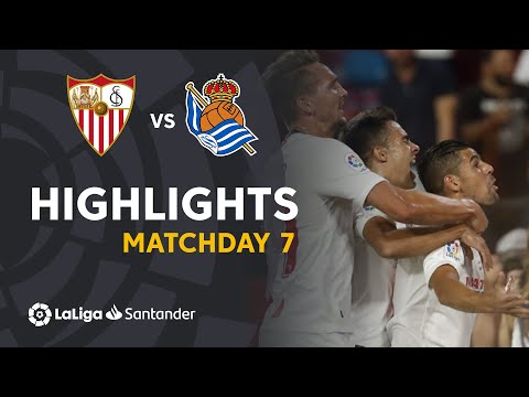 FC Sevilla 3-2 Real Sociedad San Sebastian