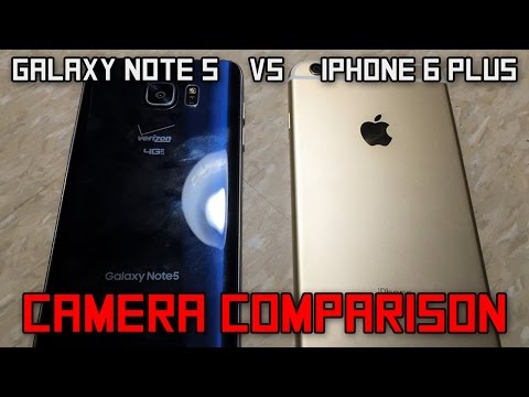 iPhone 6 Plus VS Samsung Galaxy Note 5 CAMERA COMPARISON!