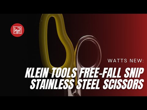 Watts New: Free-Fall Snip Stainless Steel Scissors by Klein Tools