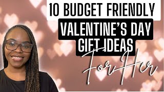 AFFORDABLE GIFT IDEAS FOR HER | VALENTINE'S DAY GIFT GUIDE #BudgetFriendly #GiftGuide 💕