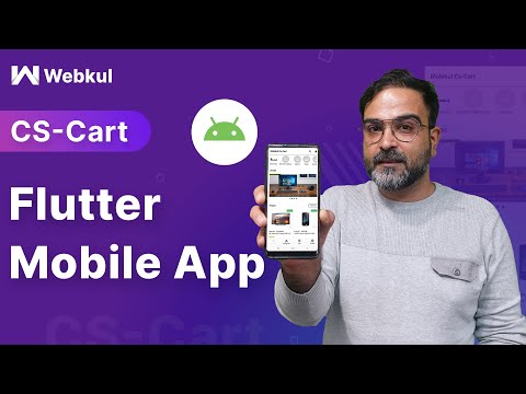 CS-Cart Flutter Mobile App - Android Overview