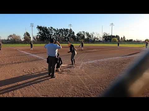 Emma Fales 2022 RHP Pitching Complete at Bat Strike Out