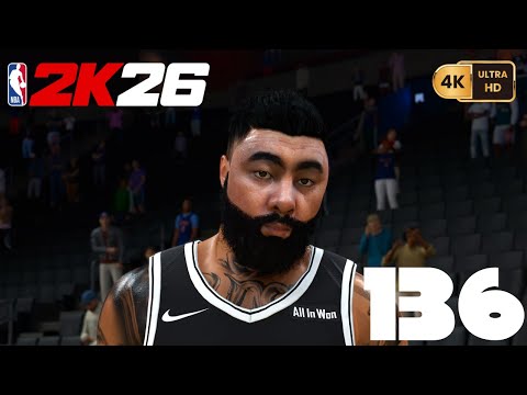 NBA 2K26 =My Career= [PC] (4K) EP136 {2nd Year} {Key Game} {Nets @ Pistons}