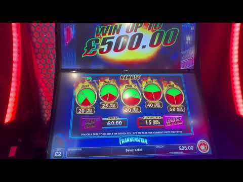 NEW FOBT SLOTS. Frankenstein and spin em round 👀