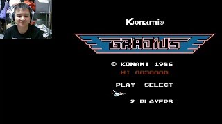 【ゴッパチ】下手なゲーム　ファミコンミニ版グラディウス