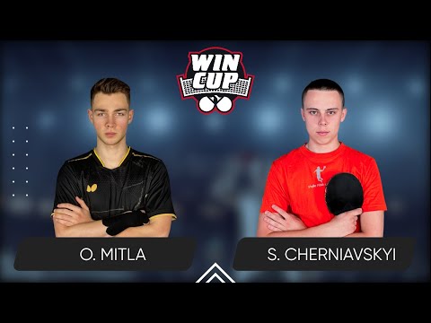 00:45 Oleksii Mitla - Serhii Cherniavskyi West 6 WIN CUP 19.05.2024 | TABLE TENNIS WINCUP