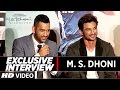 M.S Dhoni Full Interview | M.S.Dhoni - The Untold Story | Press Conference