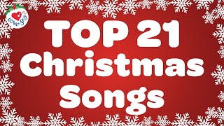Top 21 Popular Christmas Songs and Carols 🎅🎄 Merry Christmas 2023