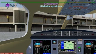 Flight Simulator X: Dassault Falcon 7X Test Flight followed by KIND to KDFW