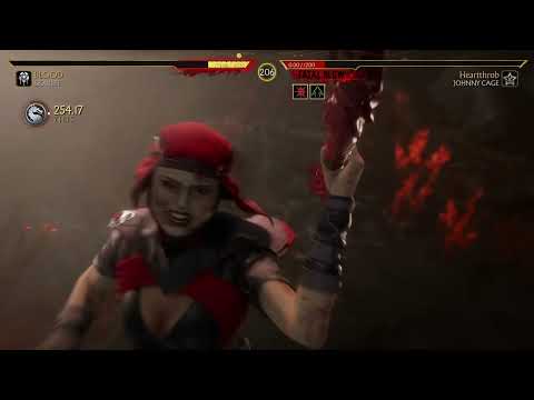 Skarlet Vs  Johnny Cage Towers of Time