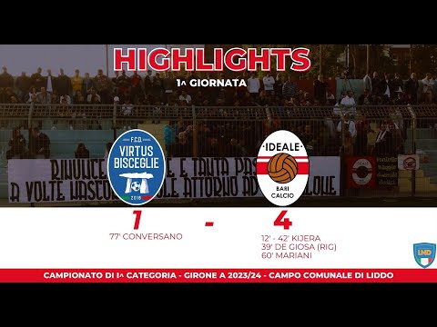 VIRTUS BISCEGLIE 1 - 4 IDEALE BARI