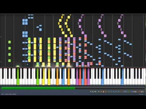 [HD] Running in the 90's - Initial D [Synthesia][REDONE]