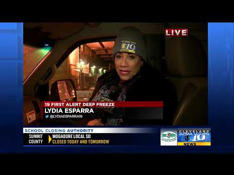 January 30, 2019 Cleveland OH Record Cold - Cleveland 19 News Coverage - 11 PM