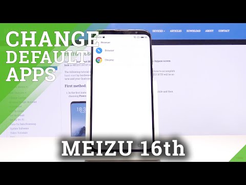 How to Set Up Default Browser in MEIZU 16th – App Customization