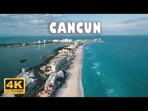 Cancún, Mexico 🇲🇽 | 4K Drone Footage
