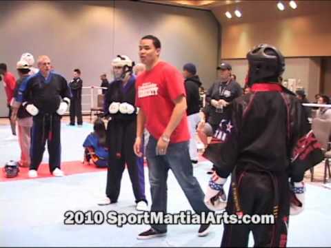 Unknown v Regina Thompson - Women's point sparring - 2010 Golden Gate Int'ls