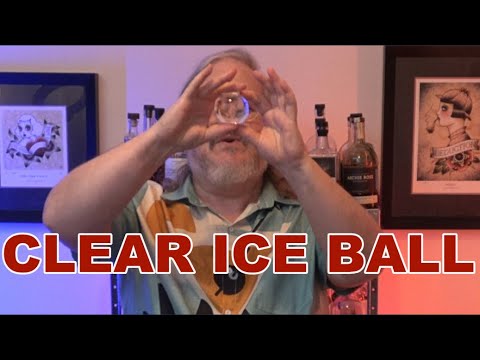 The Trick to Making a Clear Ice Ball - Easy, Cheap and Doesn't Take Up Freezer Space!