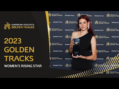 Inspiring the next generation! 🙌 Angelina Topic 🇷🇸 red carpet interview | 2023 Golden Tracks
