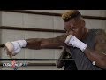 JERMELL CHARLO LOOKING SHARP & STRONG IN WORKOUT AHEAD OF ERICKSON LUBIN FIGHT
