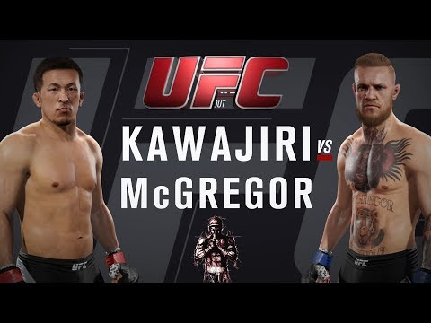 CONOR McGREGOR vs TATSUYA KAWAJIRI. MMA MASTER! EA SPORTS UFC 2