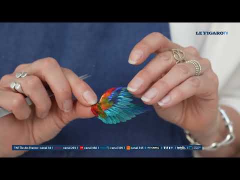 Métiers d'art, les secrets de l'excellence - Plumassier - Nelly Saunier - Figaro TV