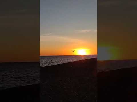 TREMENDO ATARDECER EN BAHÍA SAN BLAS, CARMEN DE PATAGONES #beautiful #summer #marargentino #travel