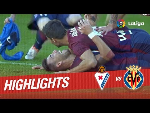 Highlights SD Eibar vs Villarreal CF (2-1)