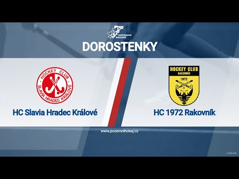 HC Slavia Hradec Králové - HC 1972 Rakovník 7.9.2025 Dorostenky