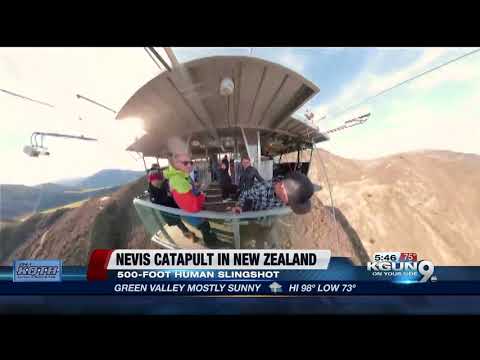 The Nevis Catapult is New Zealand's human slingshot thrill ride