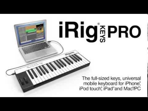 iRig KEYS PRO Trailer - The full-sized-key universal mobile keyboard for iPhone, iPad, Mac/PC