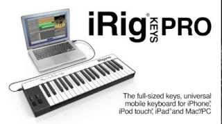 Video thumbnail for iRig KEYS PRO Trailer - The full-sized-key universal mobile keyboard for iPhone, iPad, Mac/PC by ikmultimedia