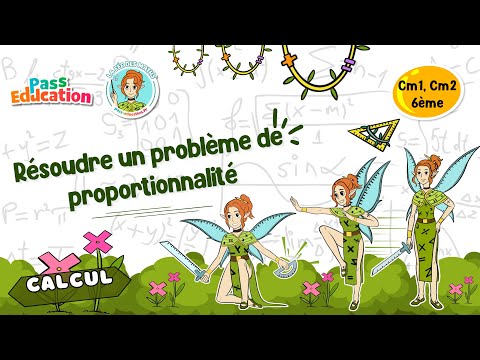 Résoudre un problème de proportionnalité - Cm1 Cm2 6ème Fée des Maths Leçon, Exercices, Evaluations