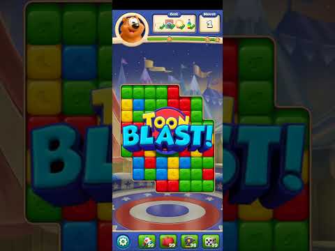 Toon Blast Level 3192 No Boosters Series