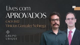 Live com os aprovados - CACD 2022