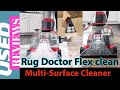 Rug Doctor FlexClean All-In-One Floor Cleaner - Unboxing & In-depth Demonstration with Deep Clean