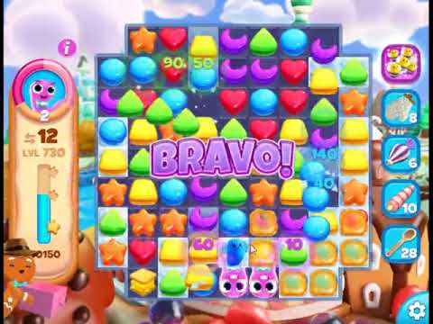 Cookie Jam Blast Level 730 - NO BOOSTERS 🍪 | SKILLGAMING ✔️