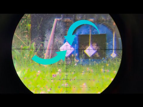 How I‘m sighting in my rifles / 50m