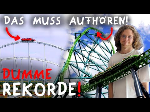 WELT-REKORDE ruinieren ACHTERBAHNEN! Hier ist warum